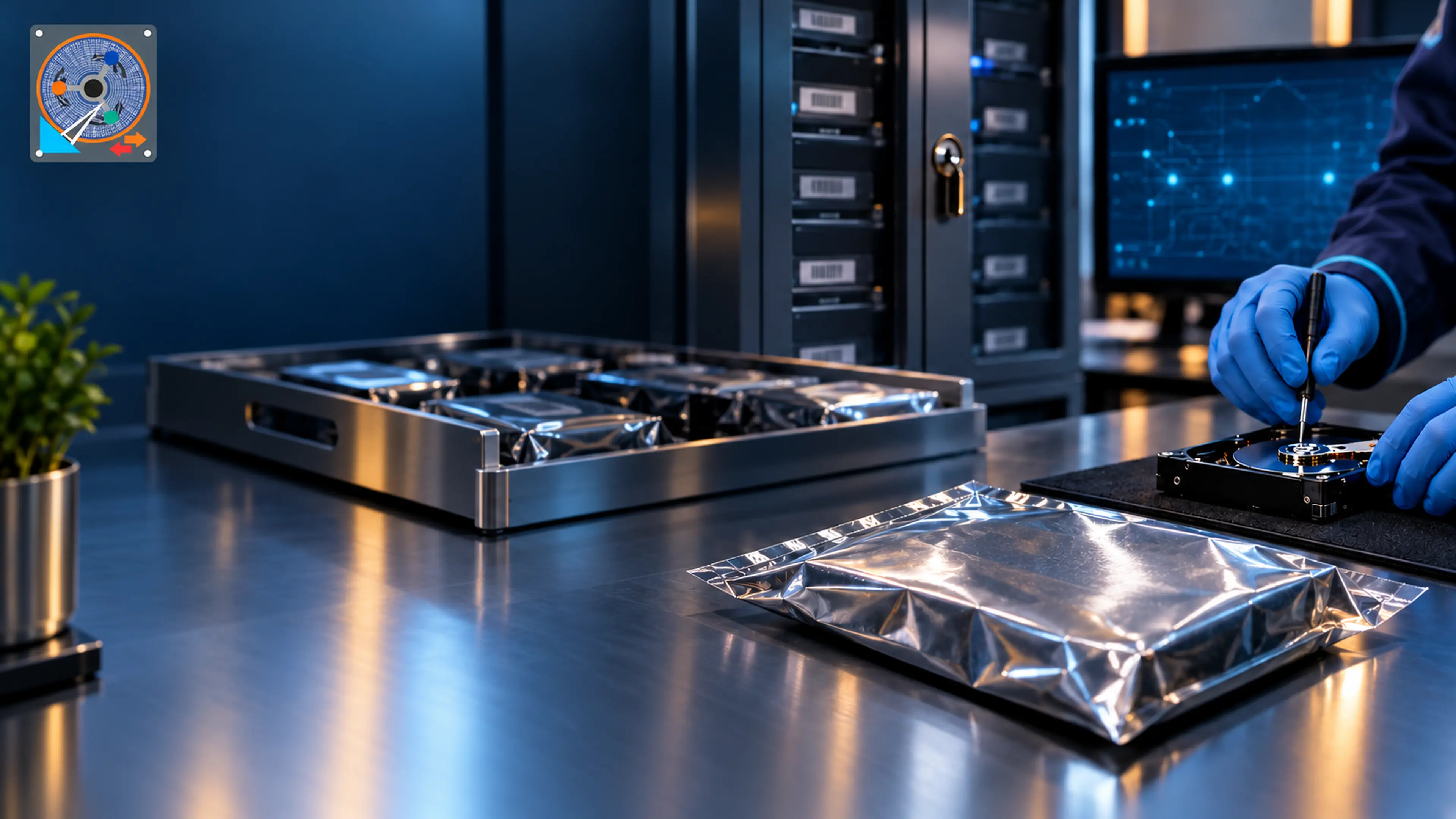 Secure data recovery lab