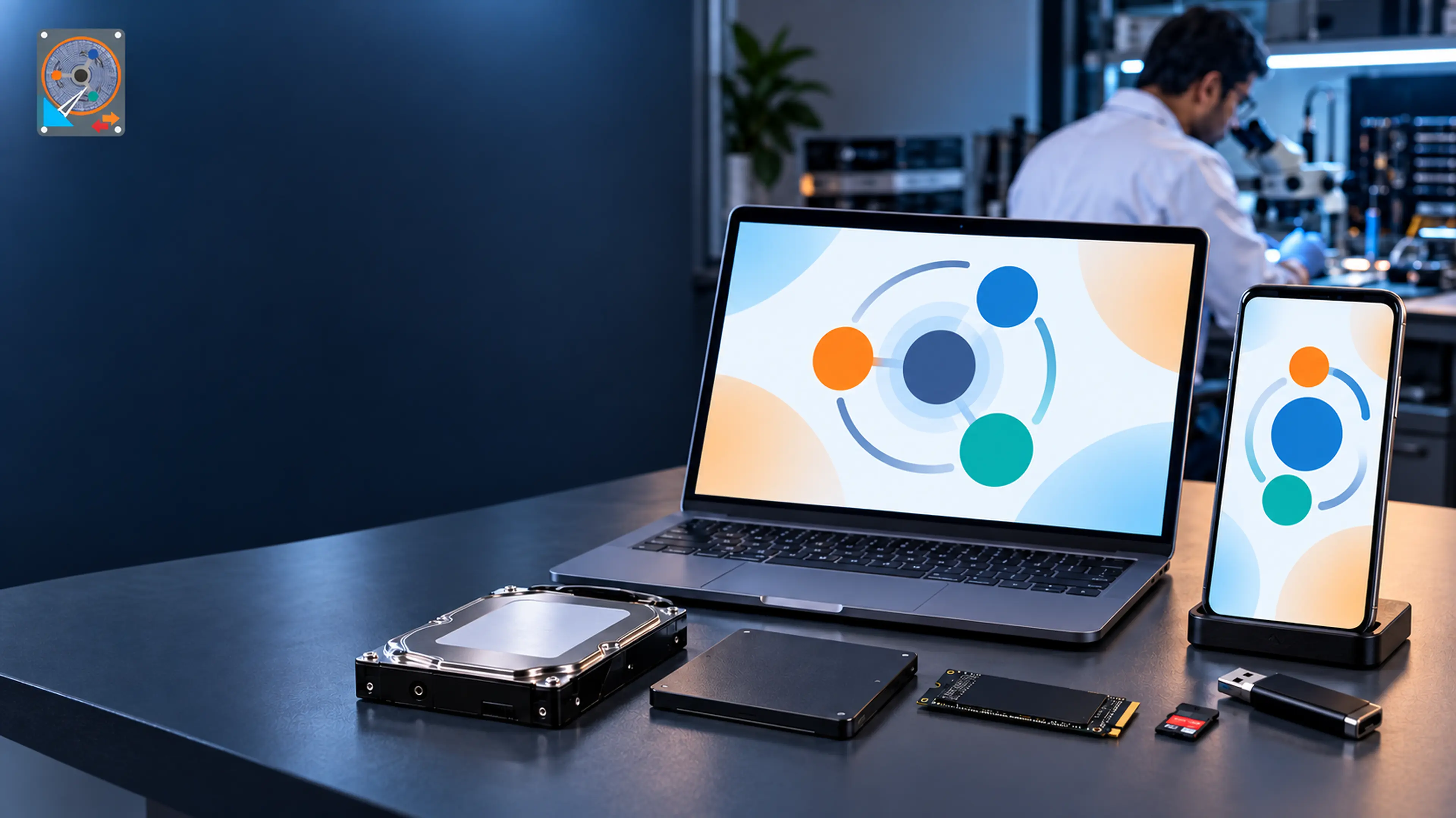 Storage devices ready for safe packaging
